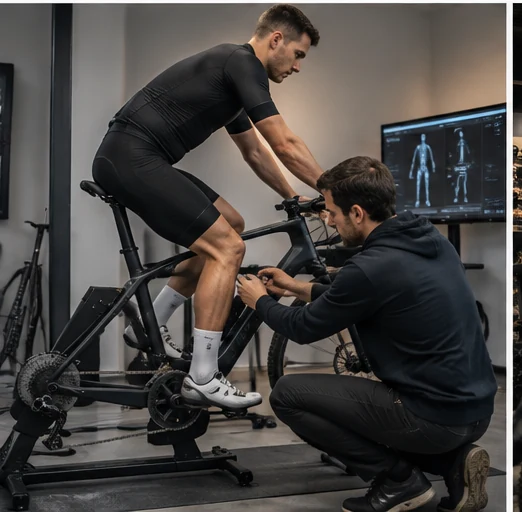 Professional bike fit session